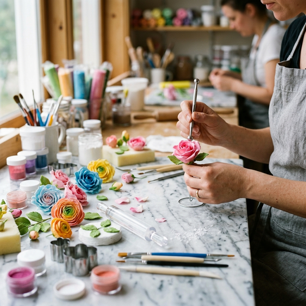 Fondant Flower Workshop