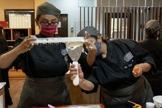 Hands-on baking class